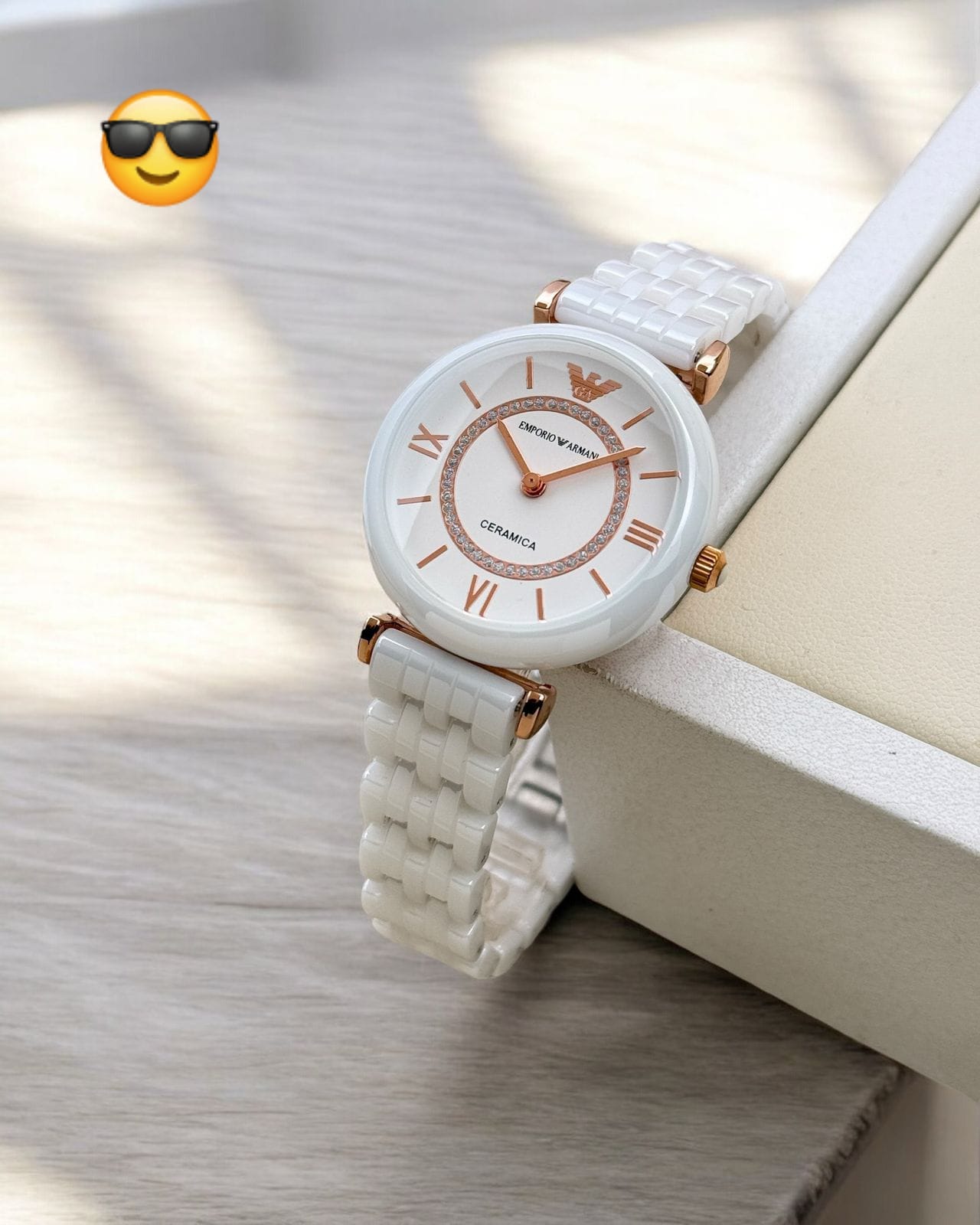 emporio armani ceramic ar for ladies maurya watch