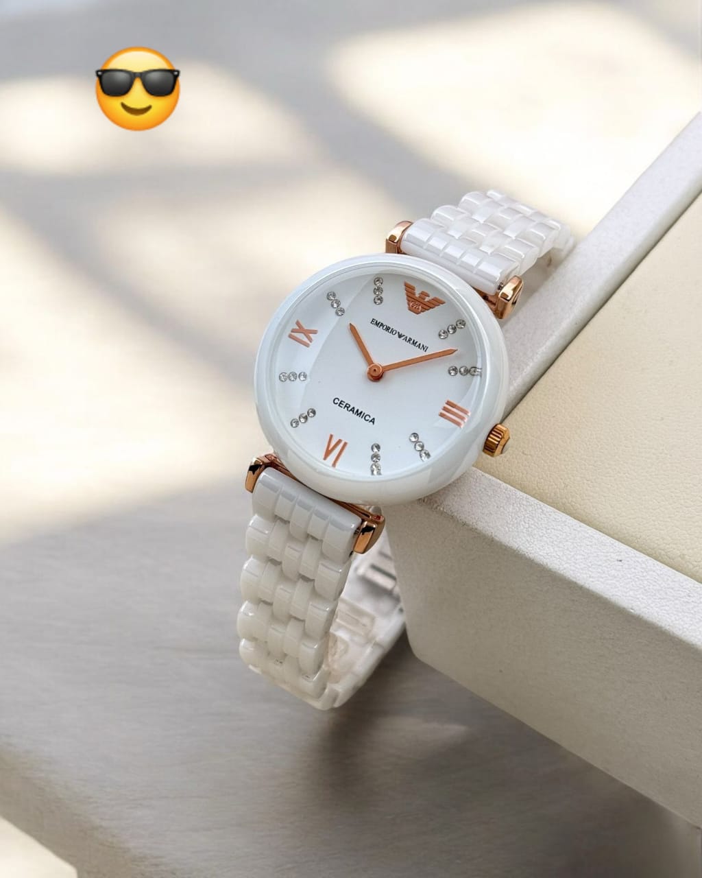 emporio armani ceramic ar for ladies maurya watch