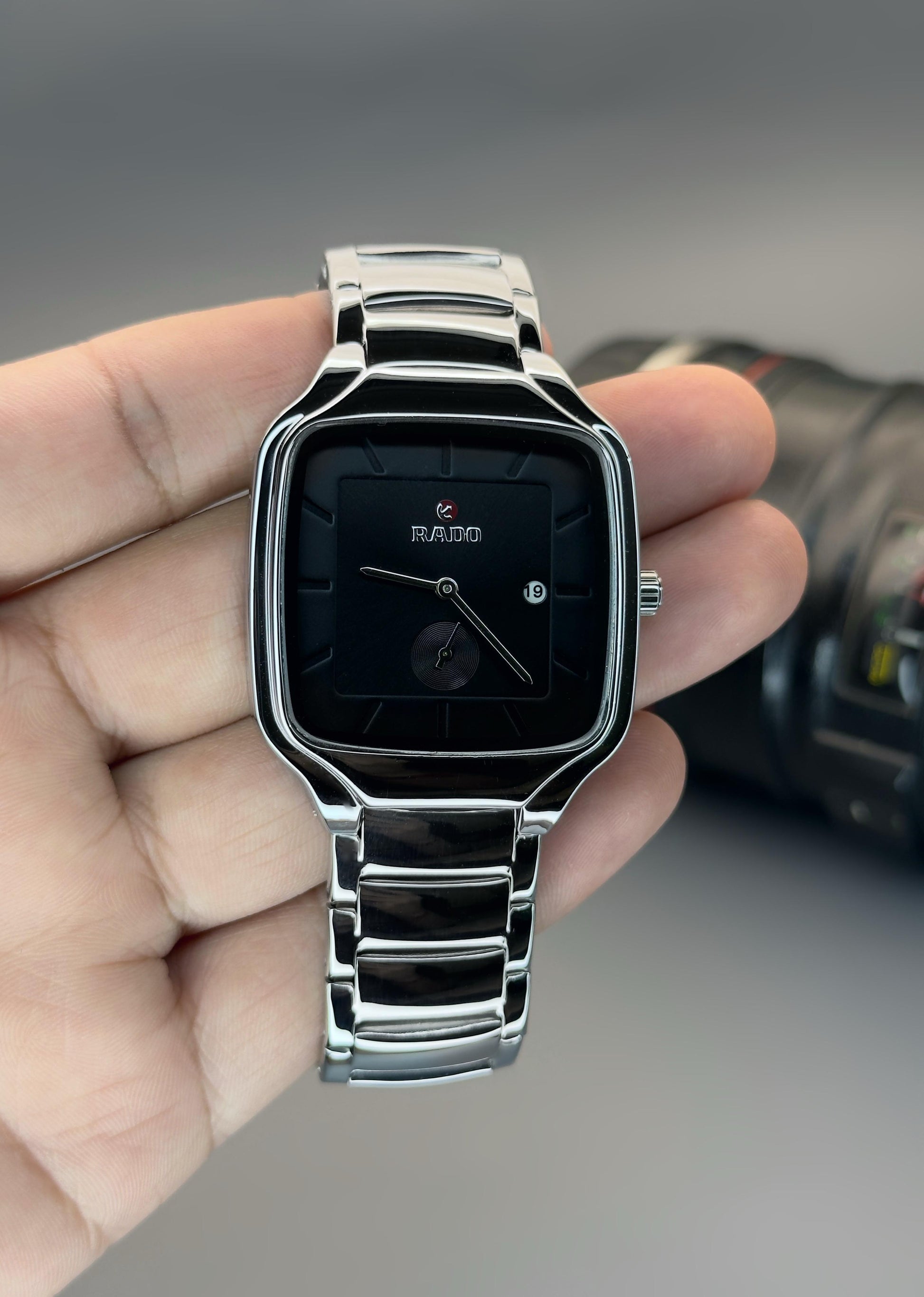 Rado true Square Undigitall With Chrono maurya watch