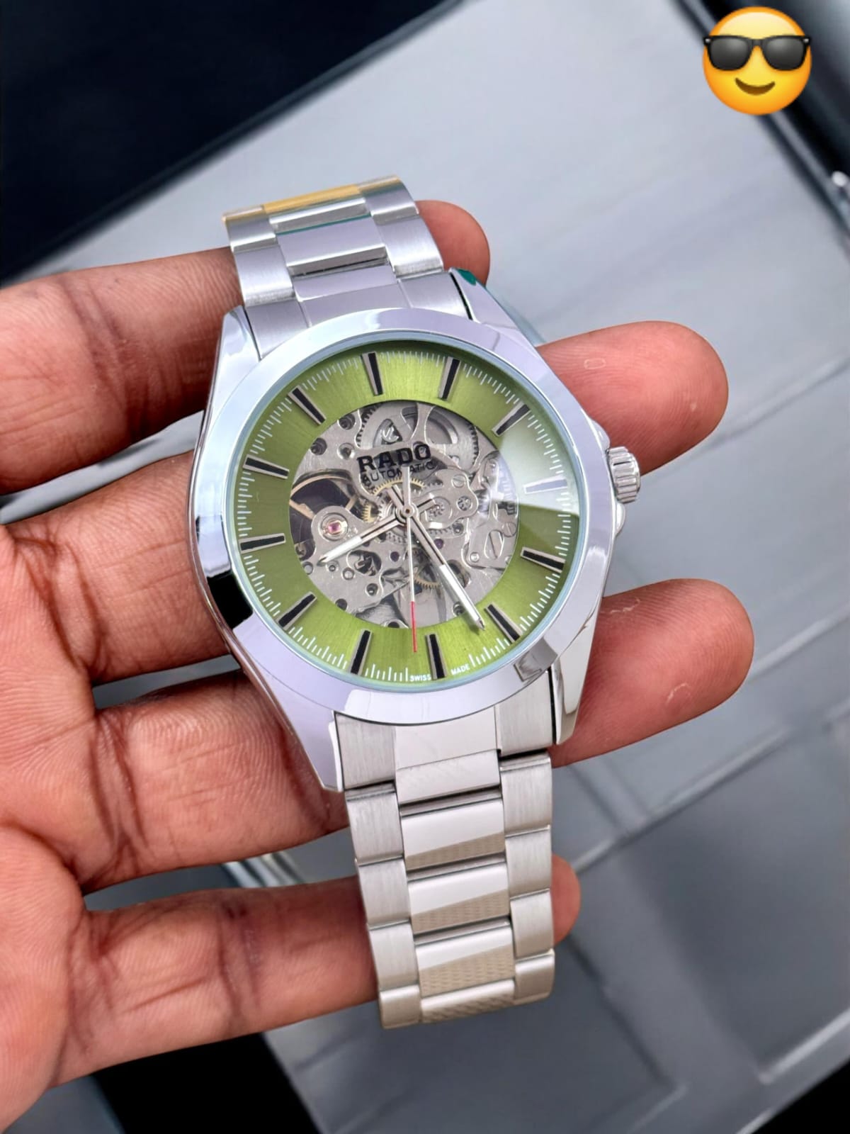 RADO men's fully Automatic winding movement maurya watch