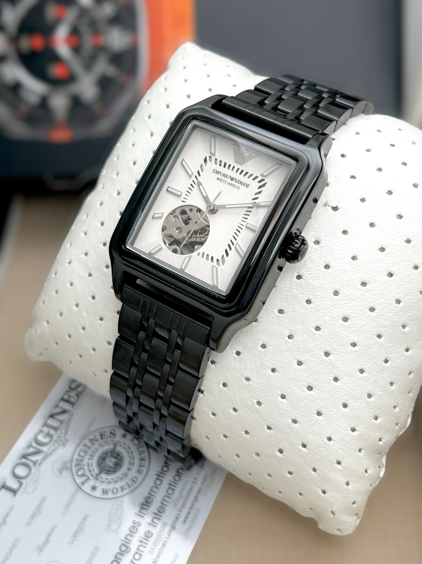 emporio armani golden women's watch maurya watch