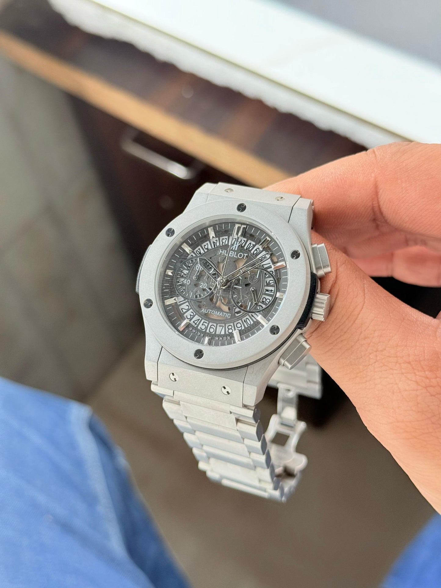 Hublot Big Bang 5 metal H.R.S watches