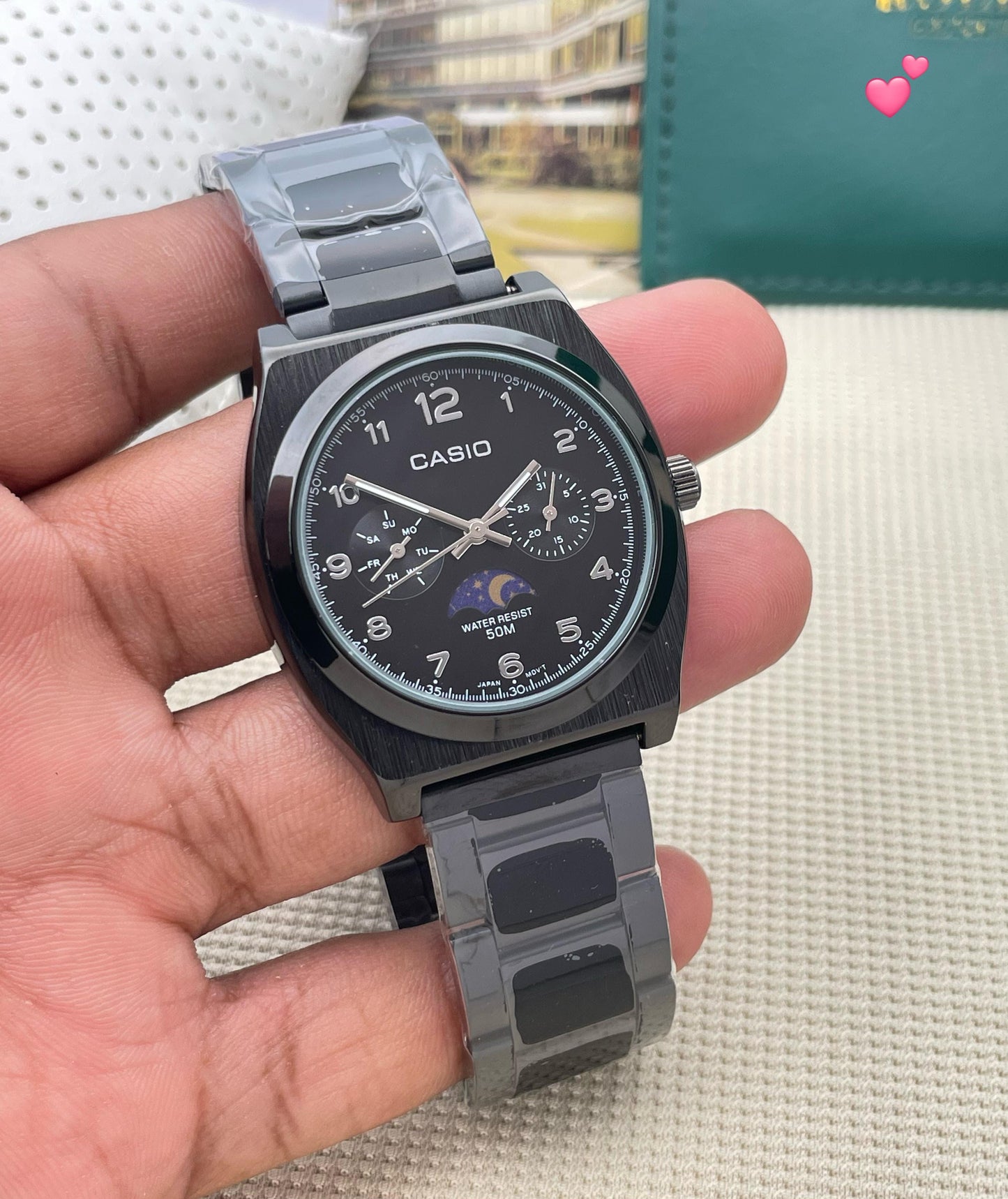 CASIO MTP-M300D-3AV original model maurya watch