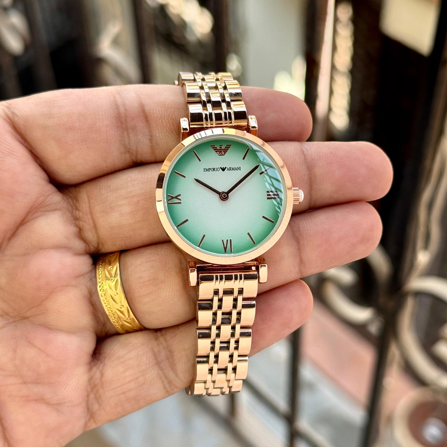 Emporio Armsni for her maurya watch