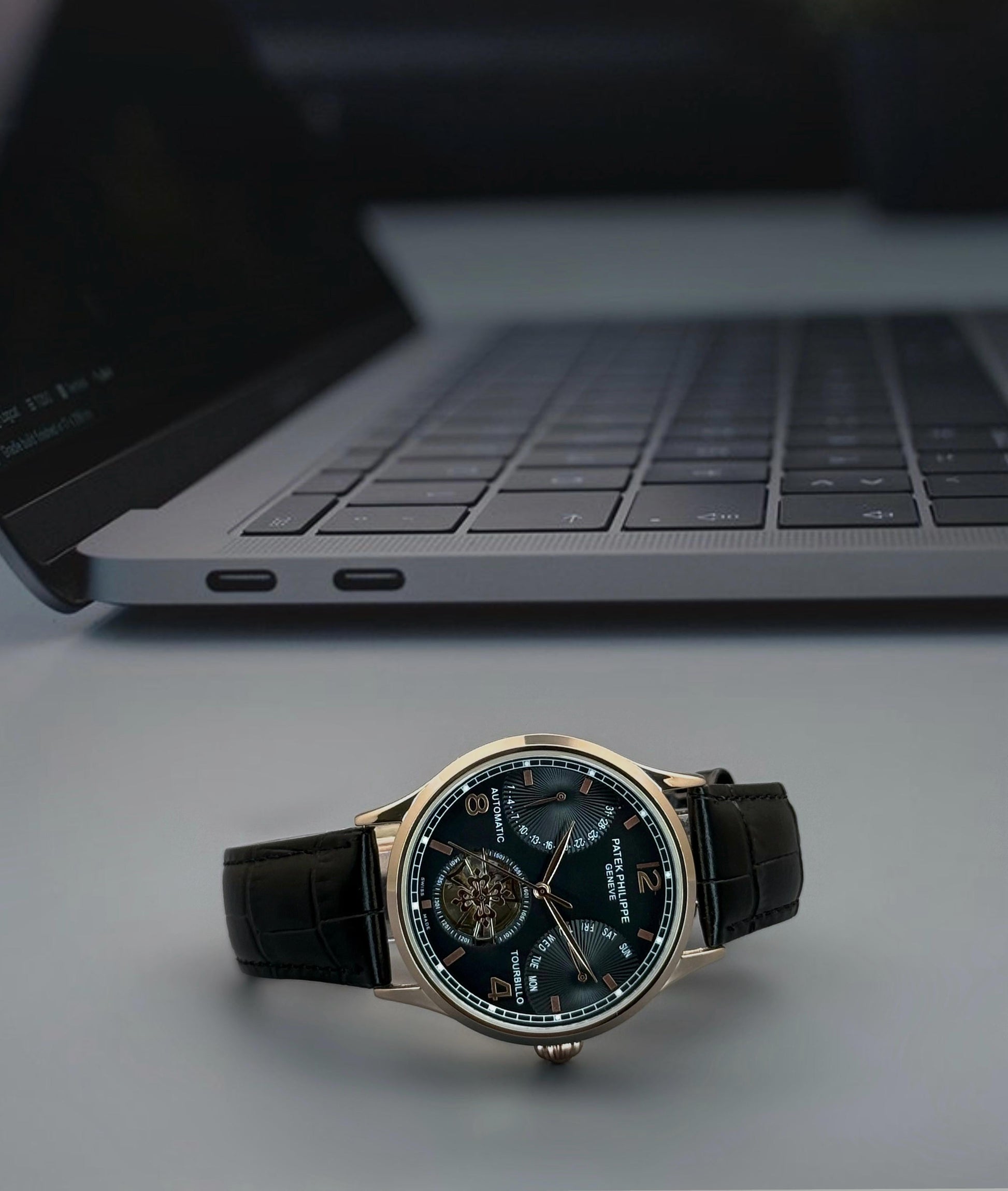 Patek philippe Tourbillo Full Automatic Mechanical Men's Watch ⭐ ⭐⭐ maurya watch