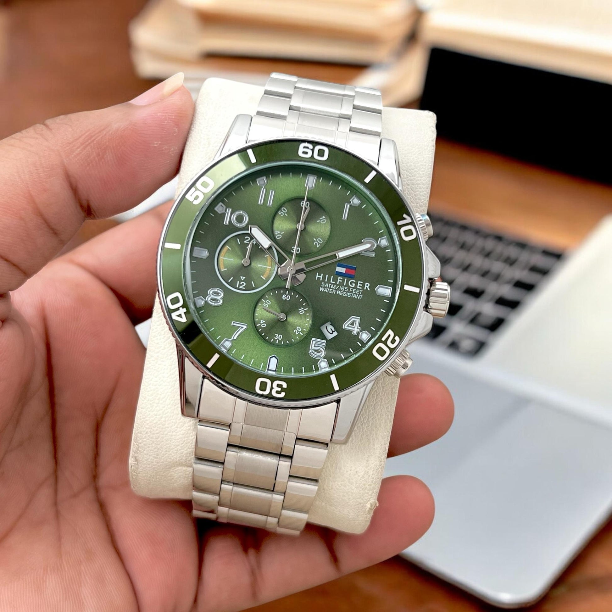tommy hilfiger modern automatic maurya watch