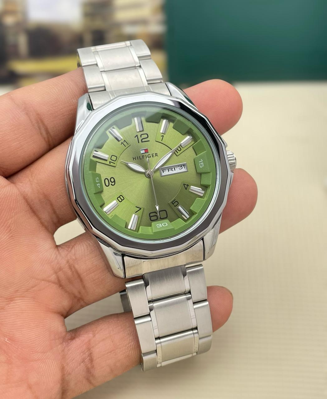 tissot full bazel with Nautilus fold-over clasp maurya watch