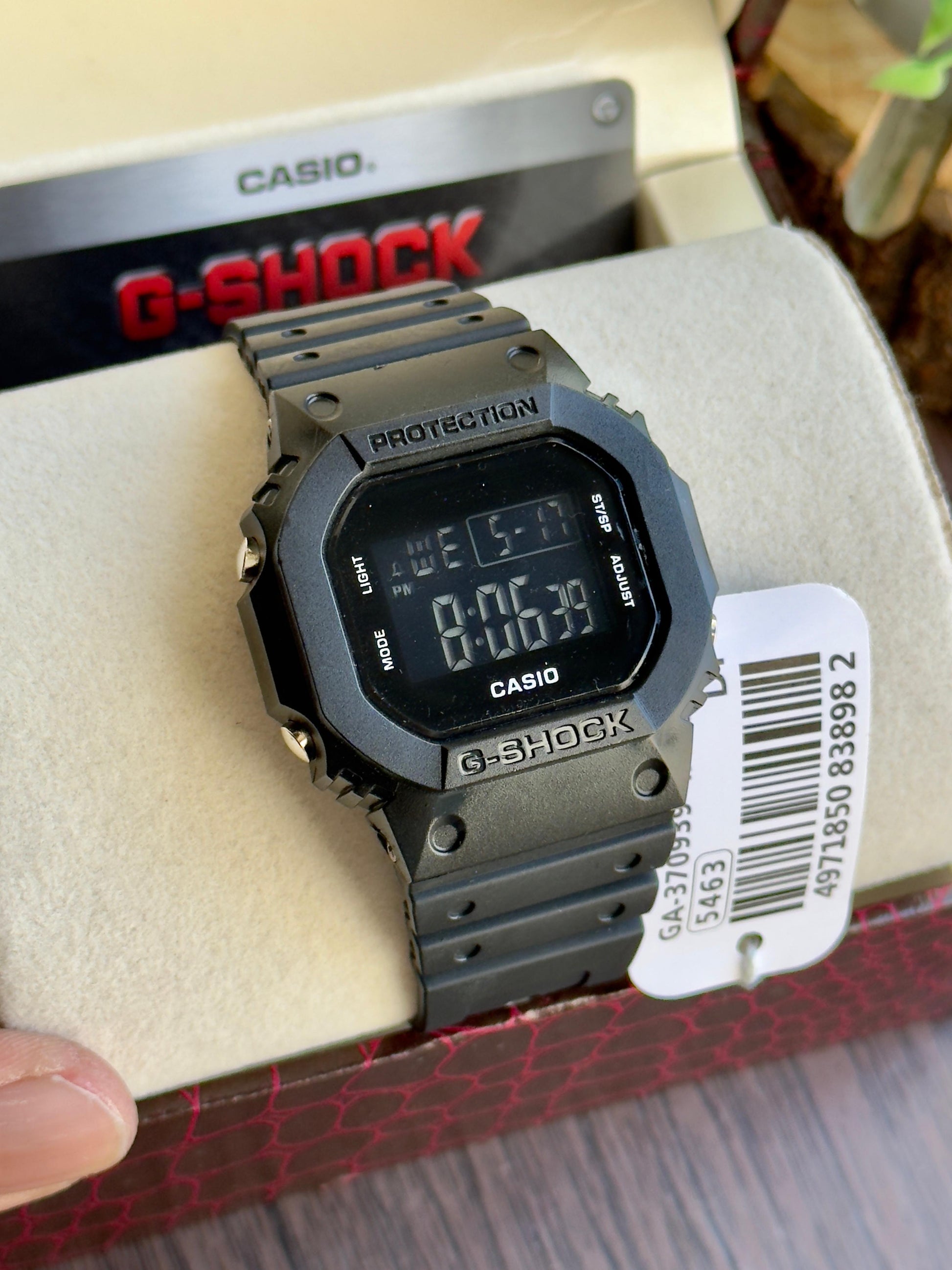 Casio G-Shock DW-5600UBB-1DR maurya watch