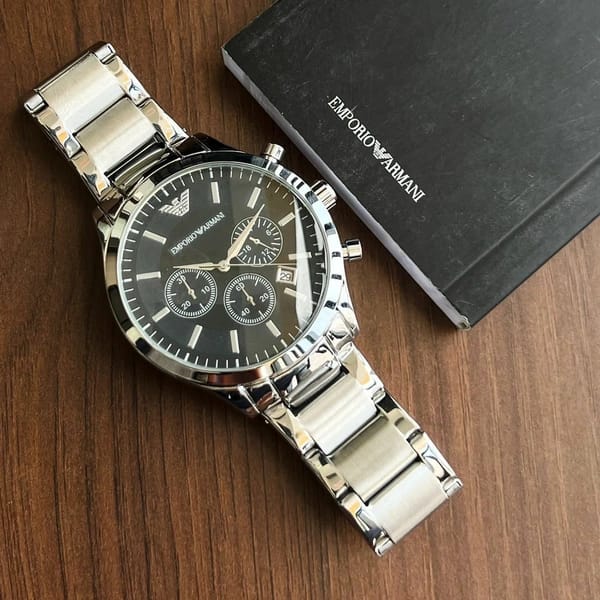 Men's stylish Emporio Armani Renato AR2453 wristwatch maurya watch