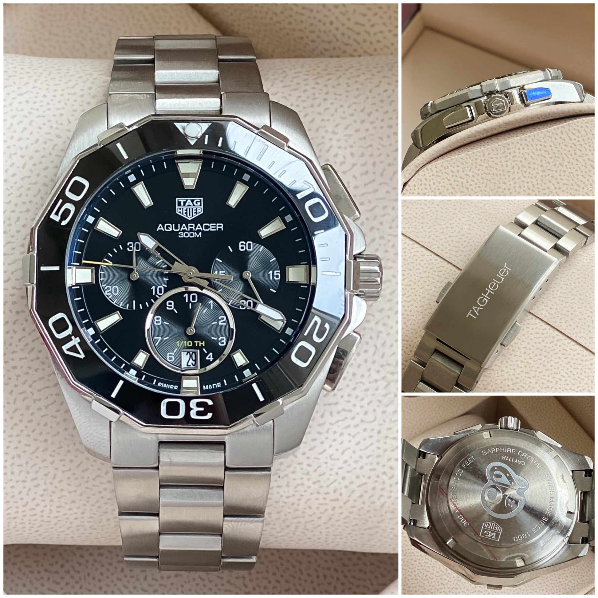 TagHeuer Aquaracer a statement of sophistication. maurya watch