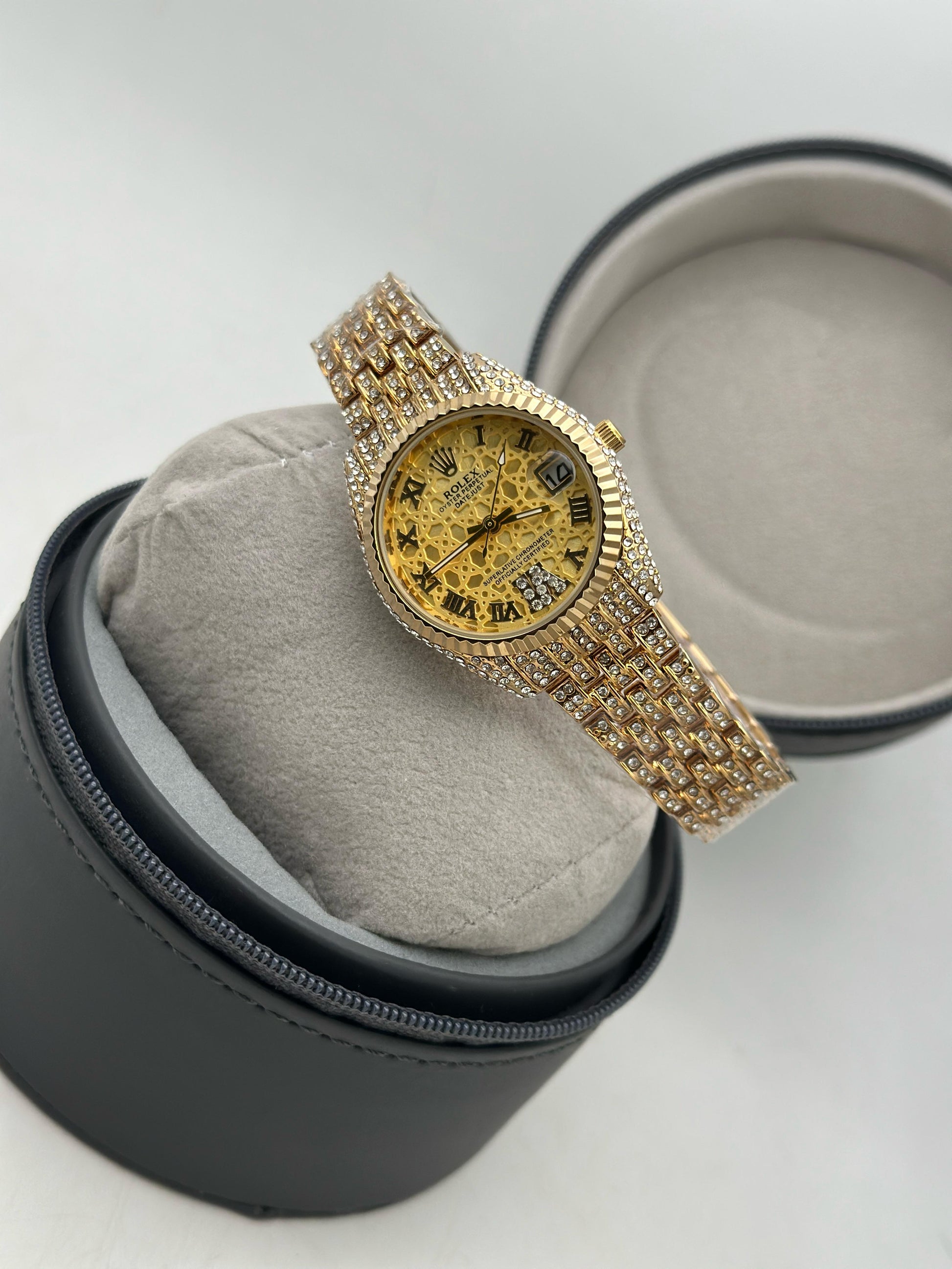 Rolex ladies watch date working maurya watch