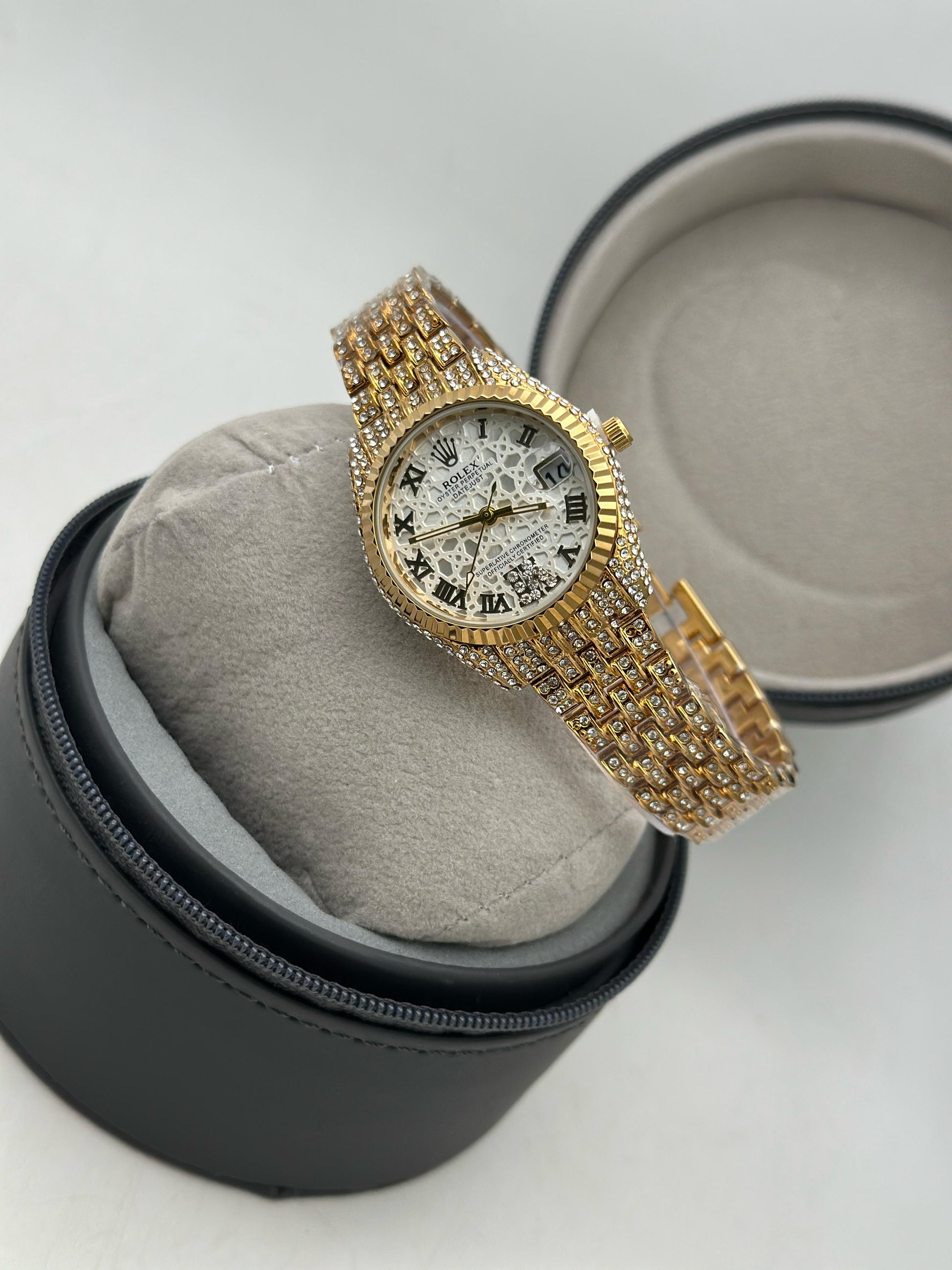 Rolex ladies watch date working maurya watch