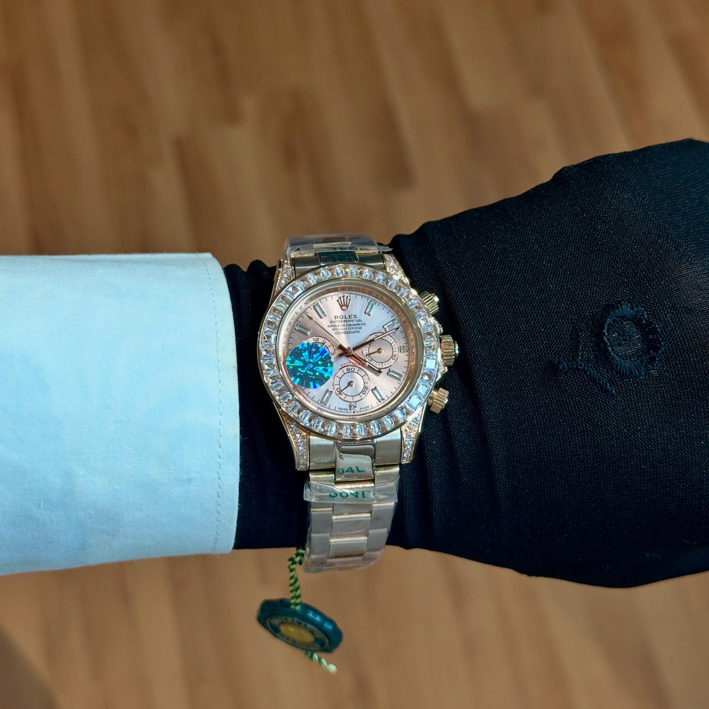 Rolex Daytona Cosmograph Rose Gold Automatic – Premium First Copy Metal Strap Watch for Men