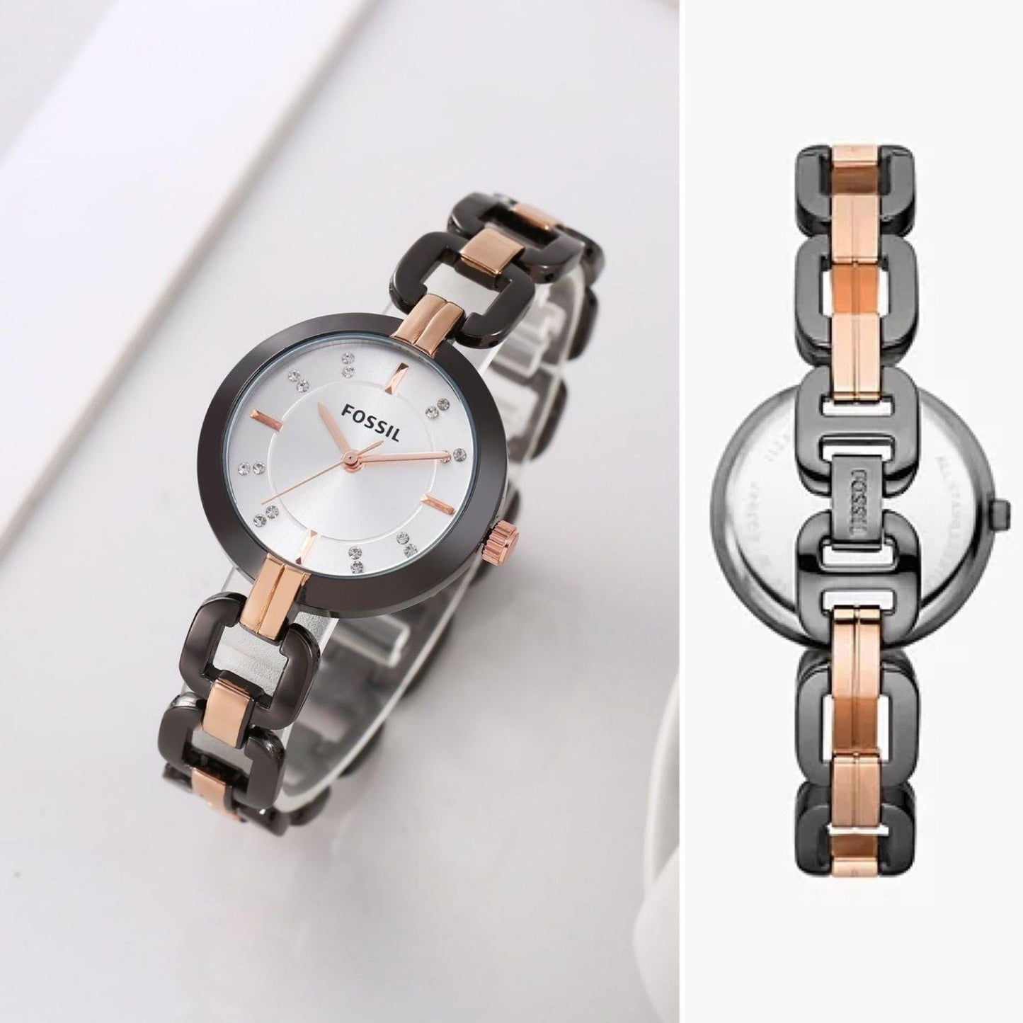 Fossil Kerrigan Rose Brown TT