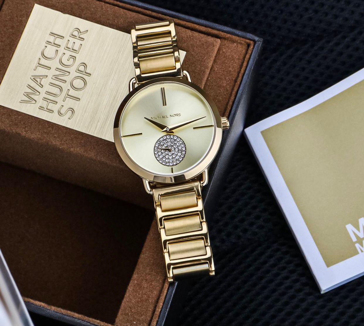 Michael Kors Portia Gold blue