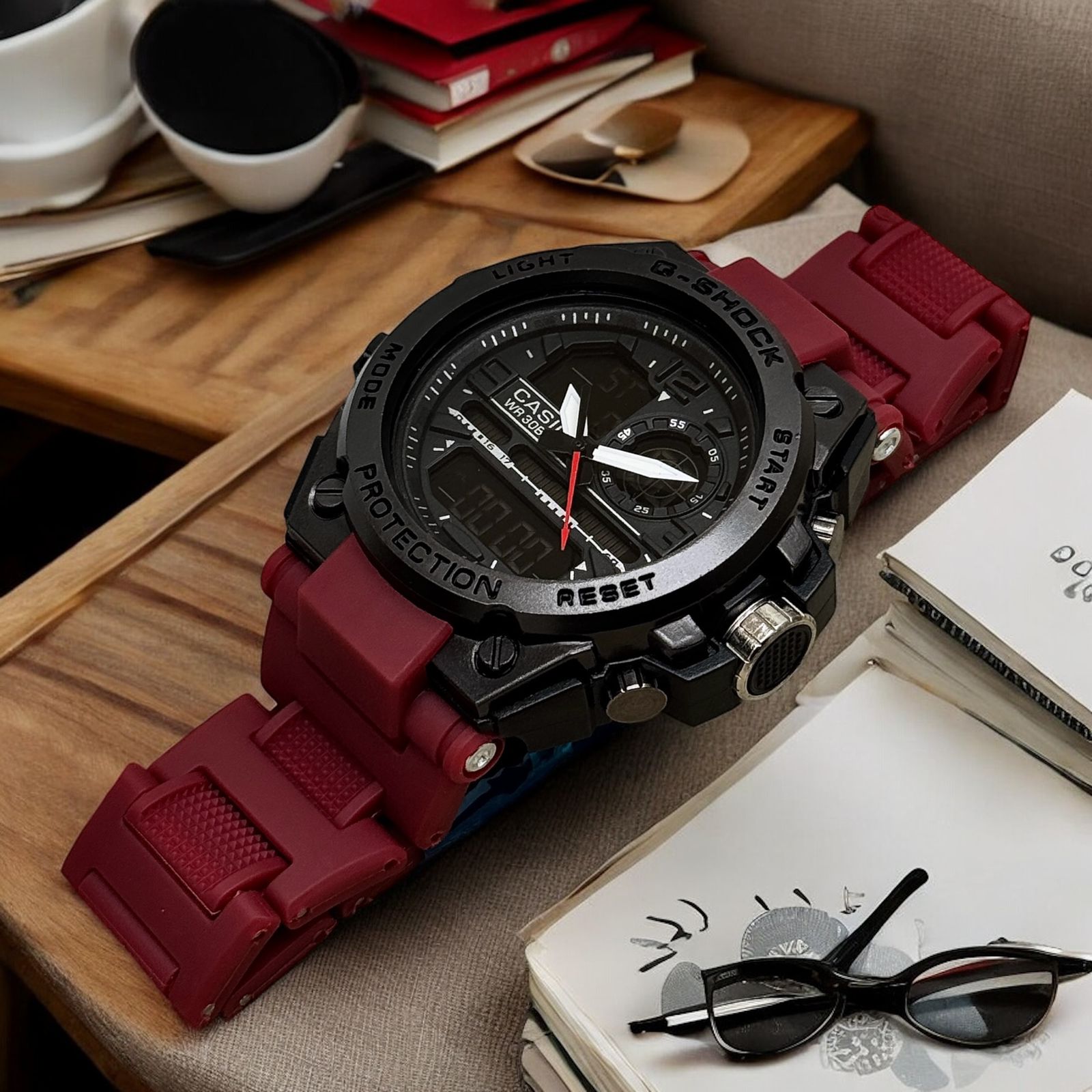 G-Shock Shock Resist Men Metal Digital Display Sports Watch maurya watch