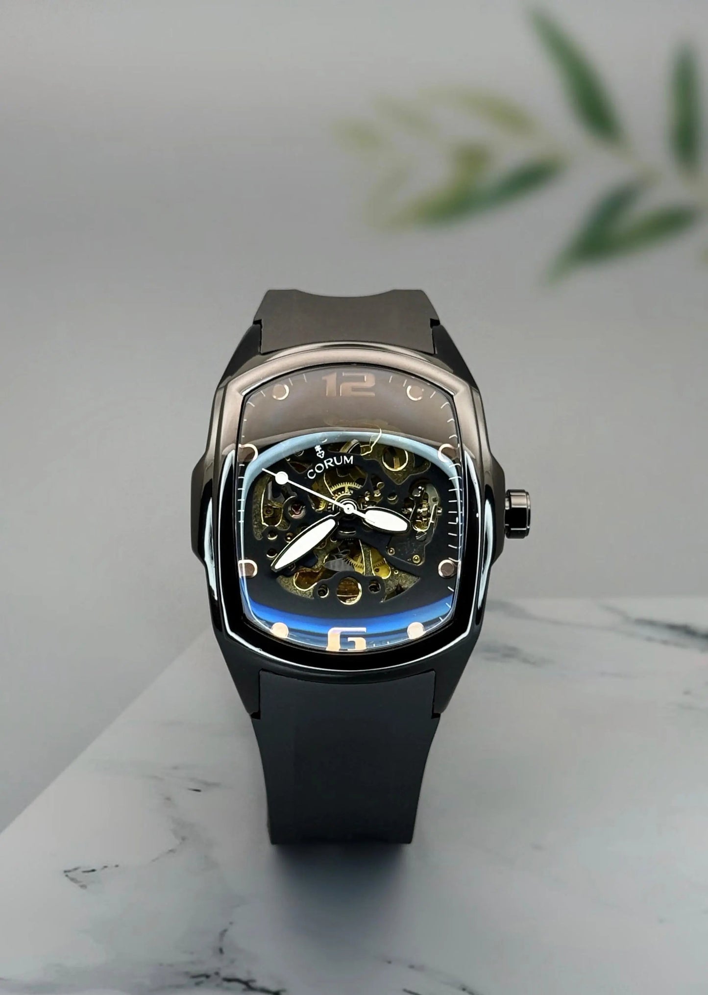 Corum Men’s Watch Full Automatic With Open Back Machine maurya watch
