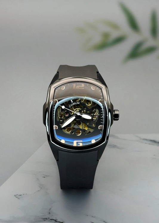 Corum Men’s Watch Full Automatic With Open Back Machine maurya watch