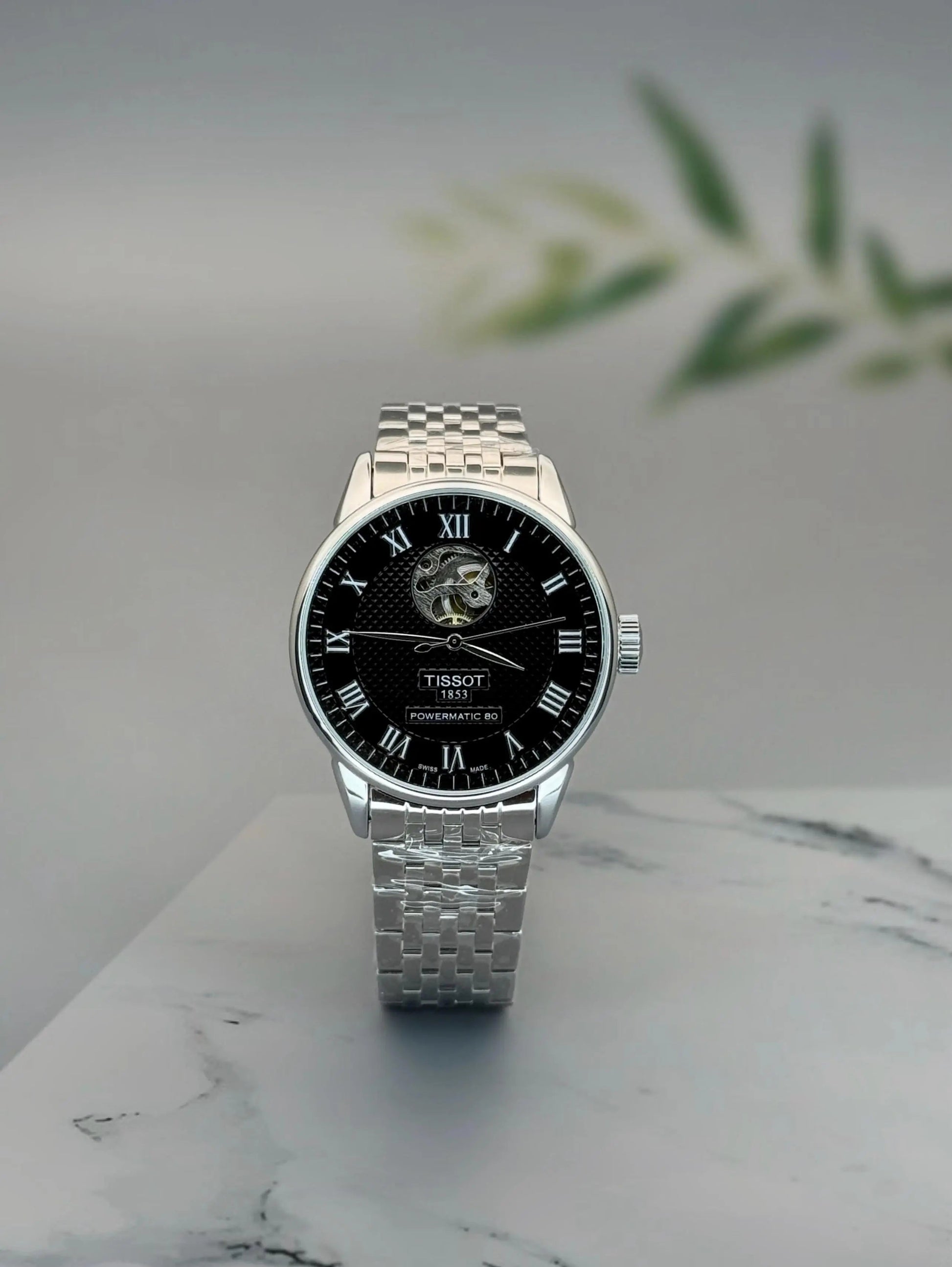 Tissot Le Locle Powermatic 80 Open Heart T0 watch for Men maurya watch