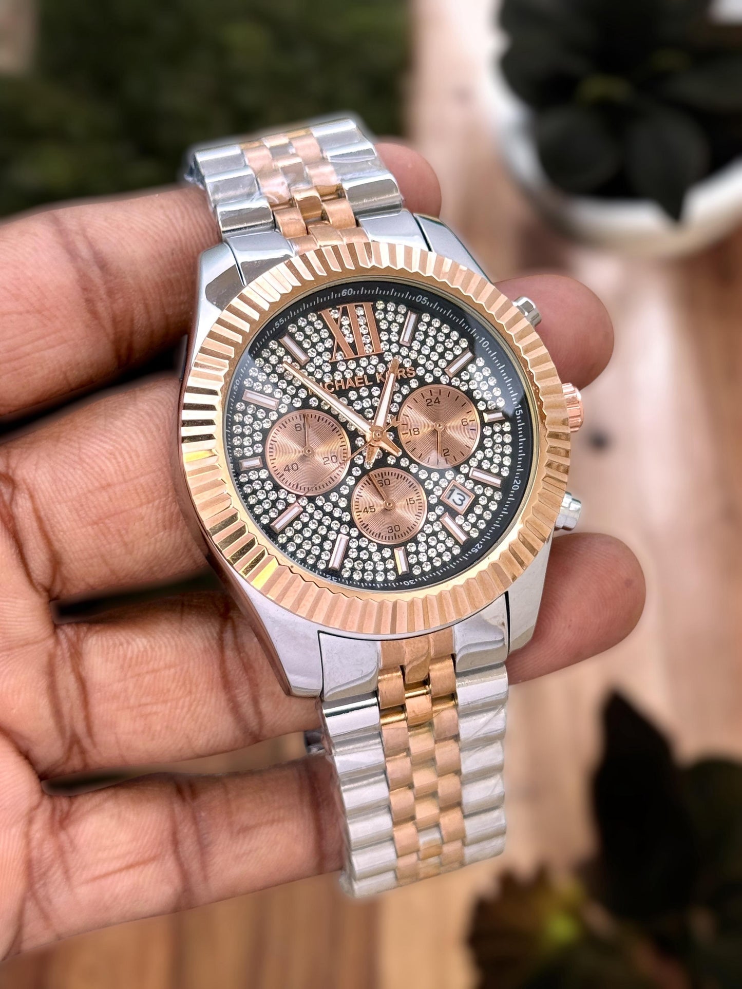 michael kors diamond watch for men maurya watch