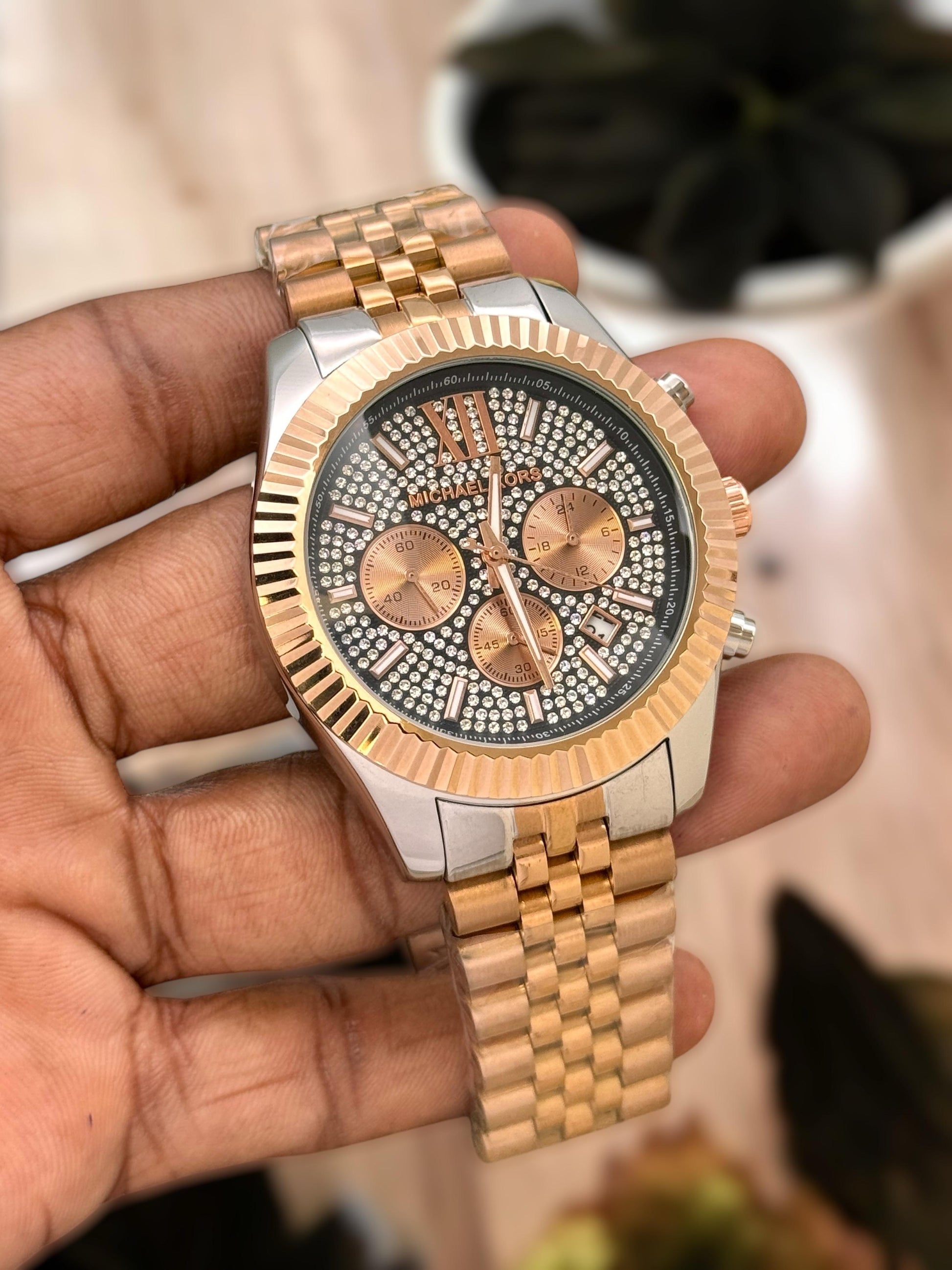michael kors diamond watch for men maurya watch