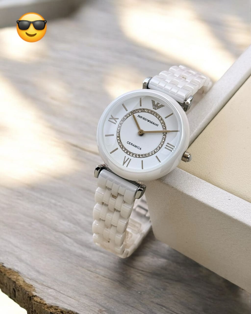 emporio armani ceramic ar for ladies maurya watch