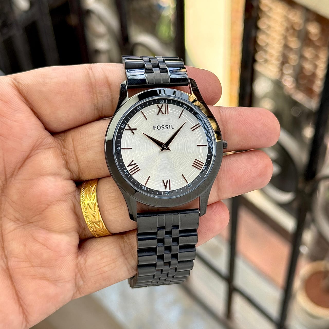 🌟 Fossil Evolutionary wrist watch maurya watch