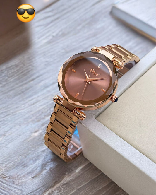 Dior ladies metal chain maurya watch