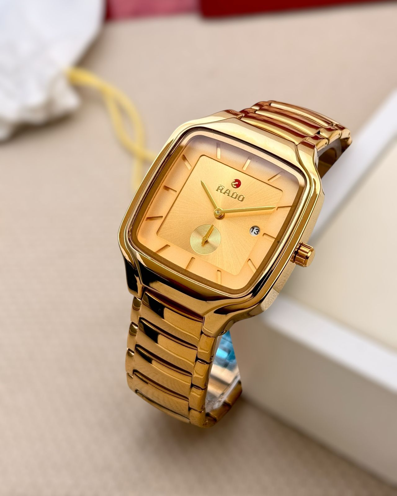 Rado True Square Automatic Unisex Plasma High-Tech Ceramic Watch maurya watch