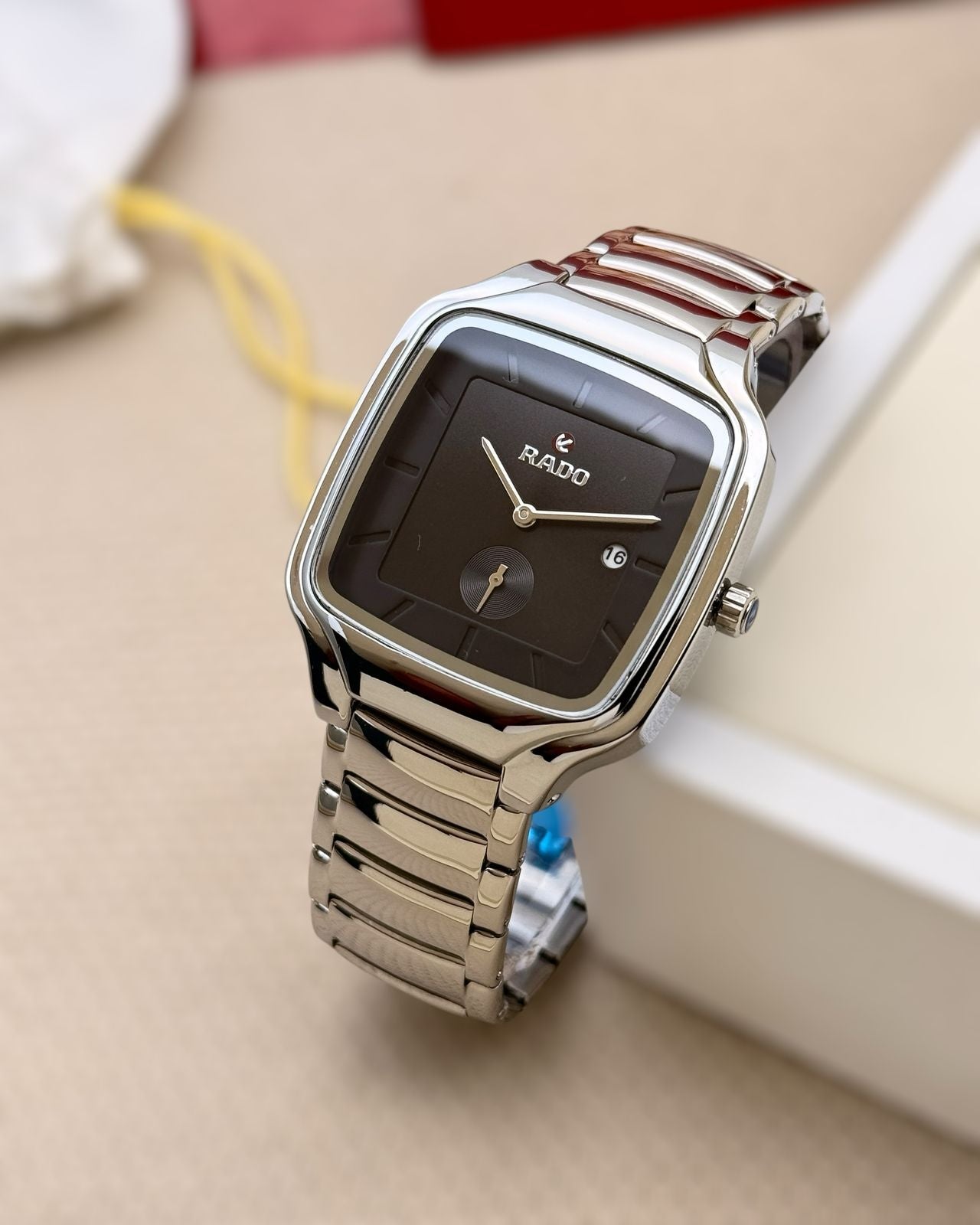 Rado True Square Automatic Unisex Plasma High-Tech Ceramic Watch maurya watch
