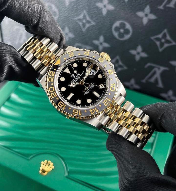 Rolex GMT-Master II 40mm Stainless Yellow Gold 40mm Men's maurya watch
