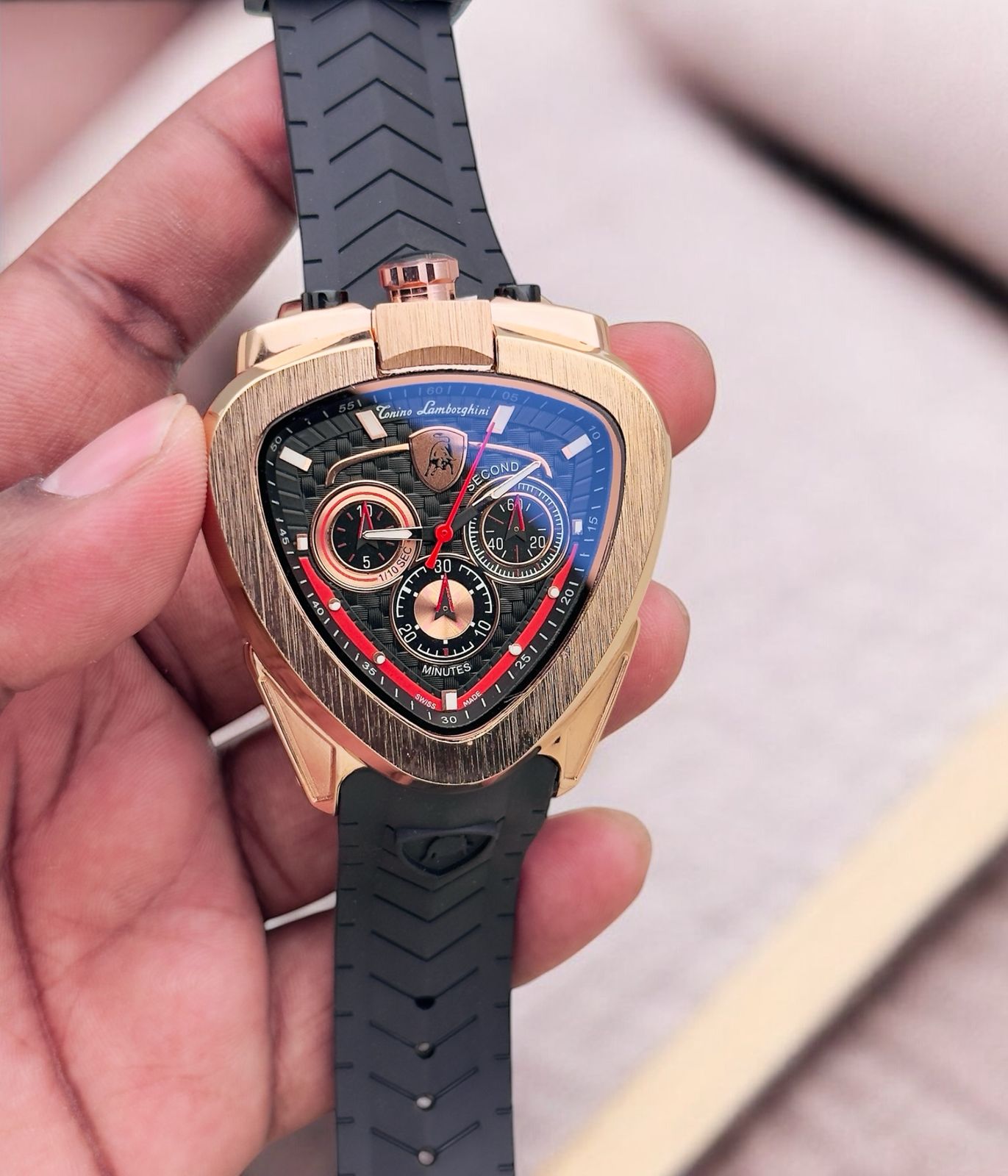 TONINO LAMBORGHINI spyder chronograph watch for men maurya watch