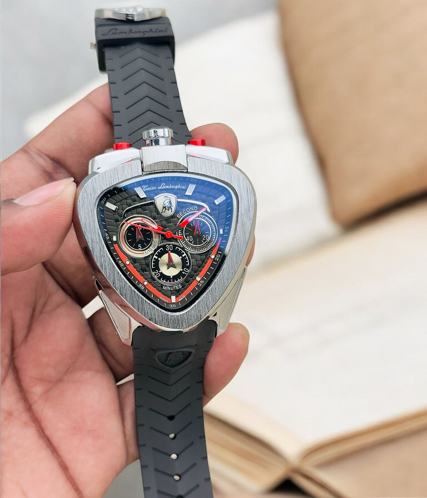 TONINO LAMBORGHINI spyder chronograph watch for men maurya watch