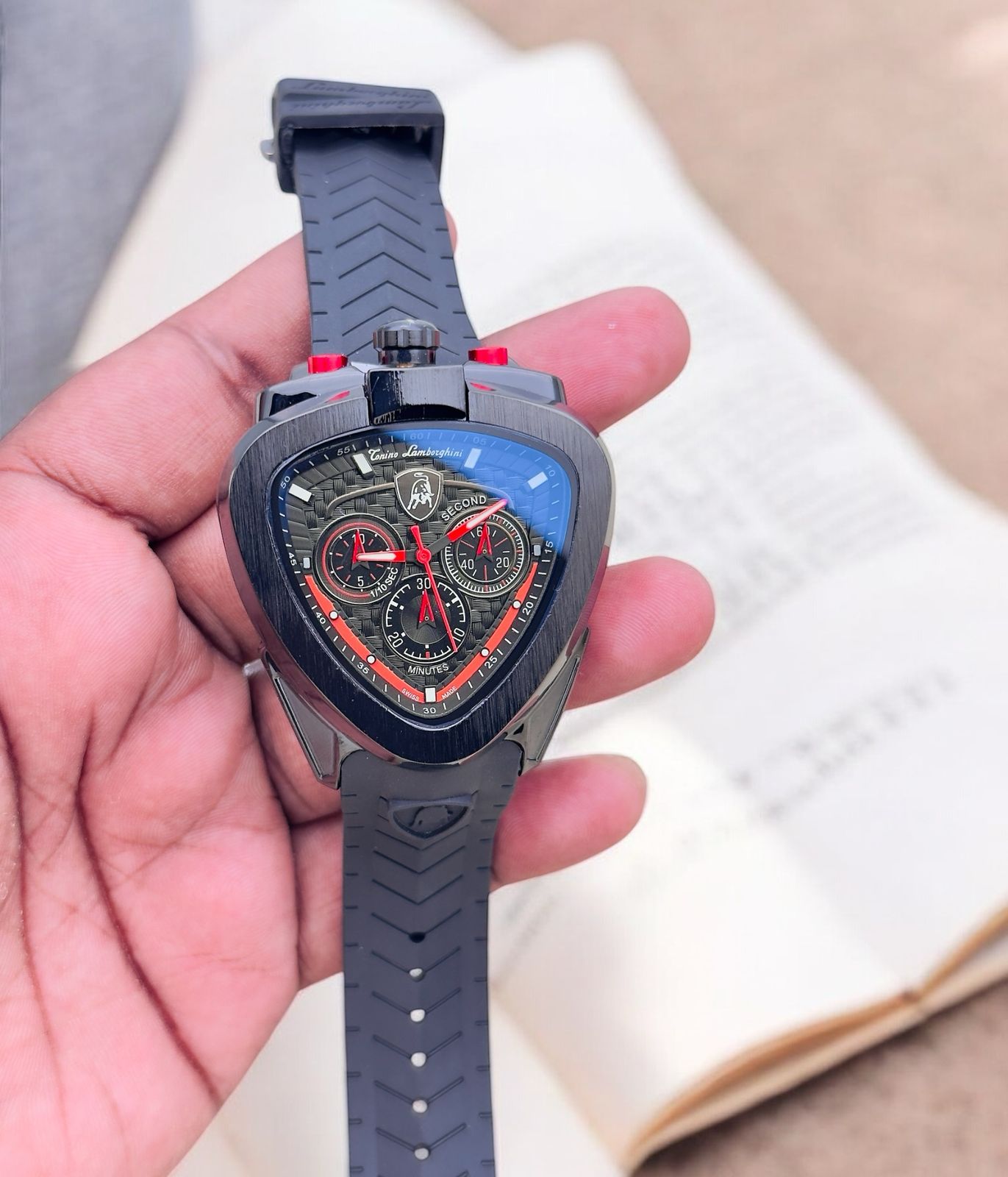 TONINO LAMBORGHINI spyder chronograph watch for men maurya watch