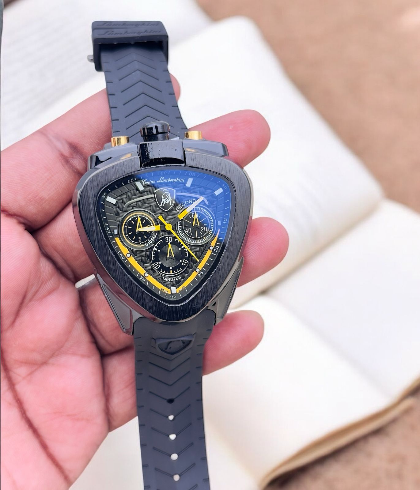 TONINO LAMBORGHINI spyder chronograph watch for men maurya watch