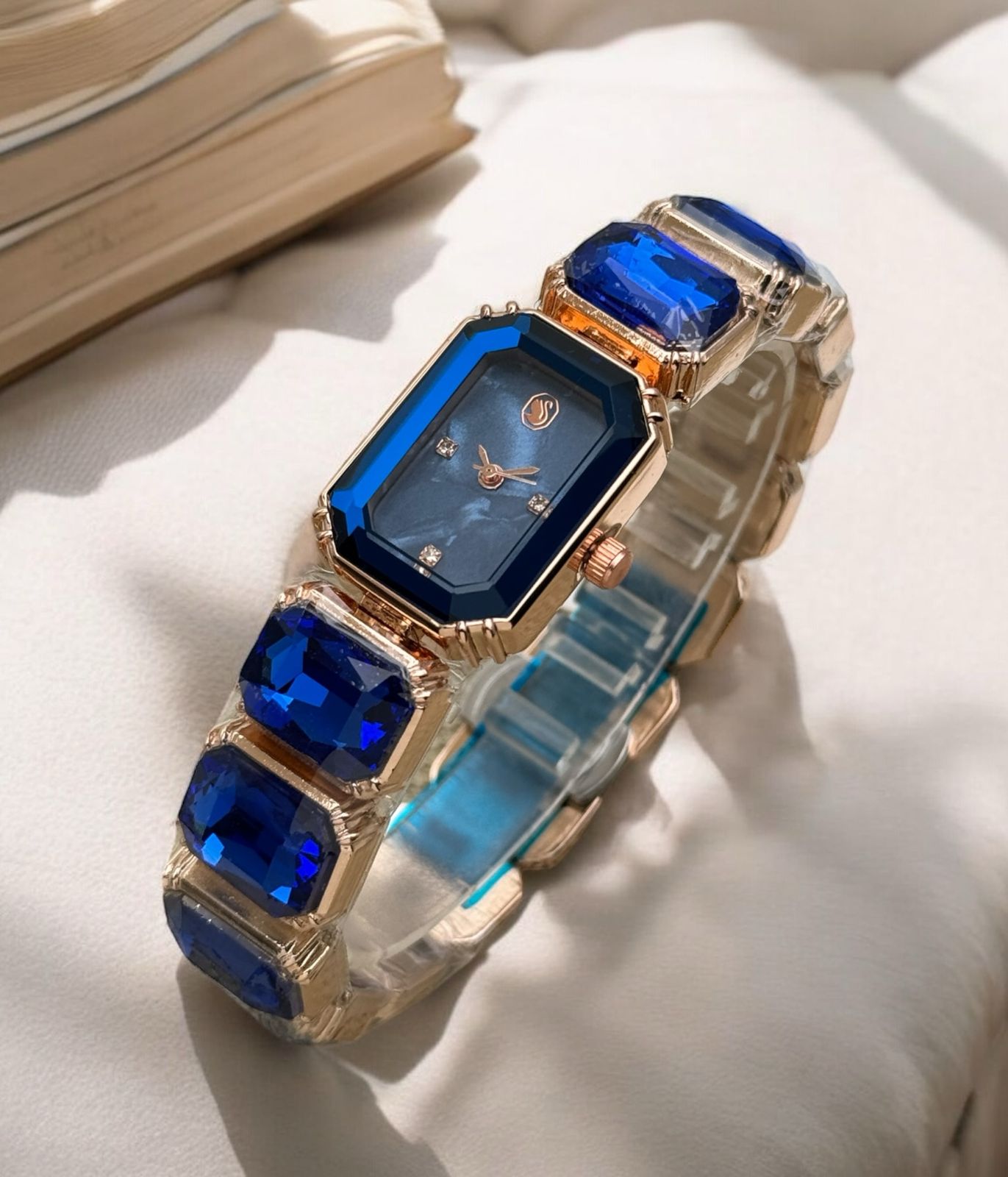 SWAROVSKI womwn modern look watch maurya watch