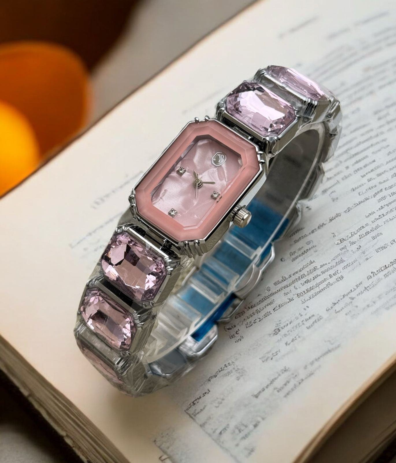 SWAROVSKI womwn modern look watch maurya watch