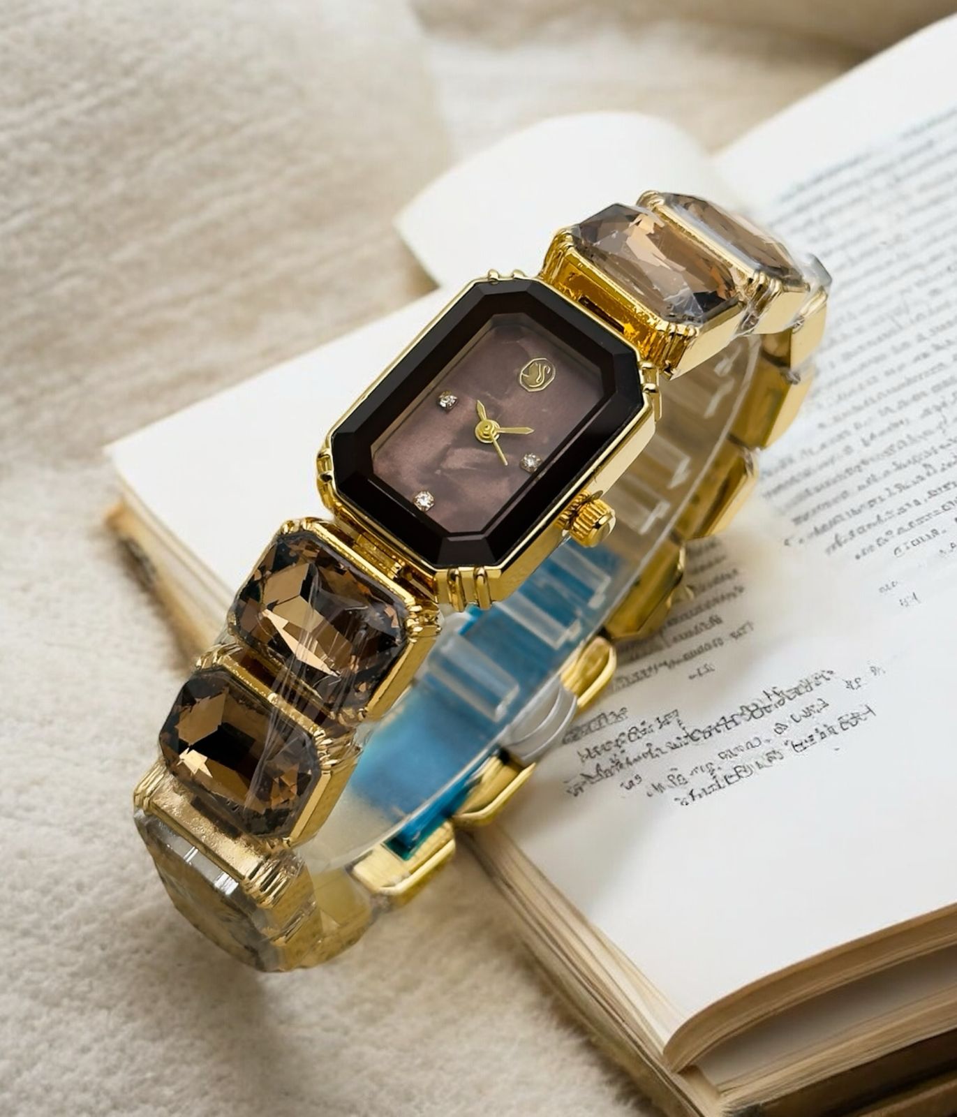 SWAROVSKI womwn modern look watch maurya watch