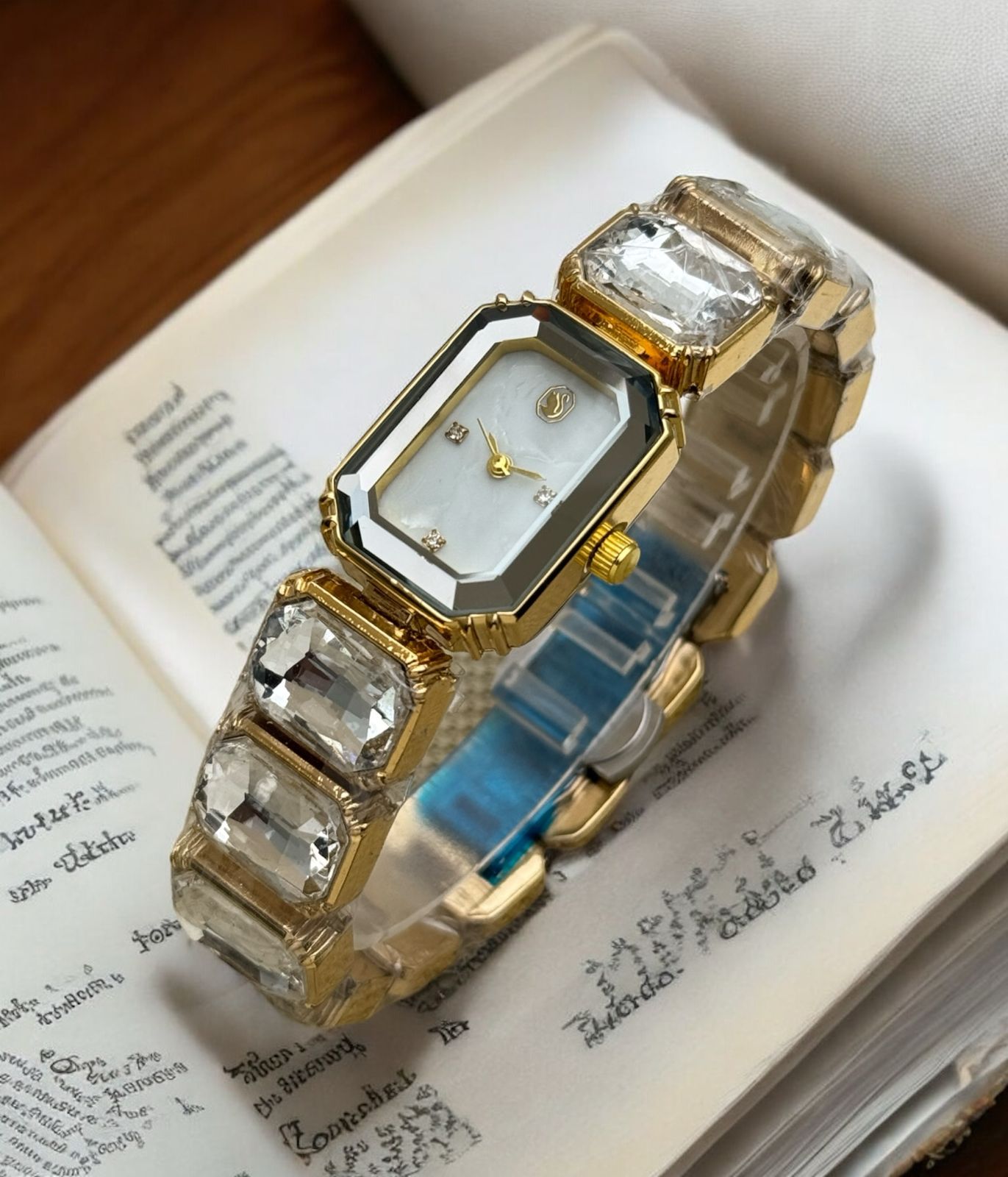 SWAROVSKI womwn modern look watch maurya watch