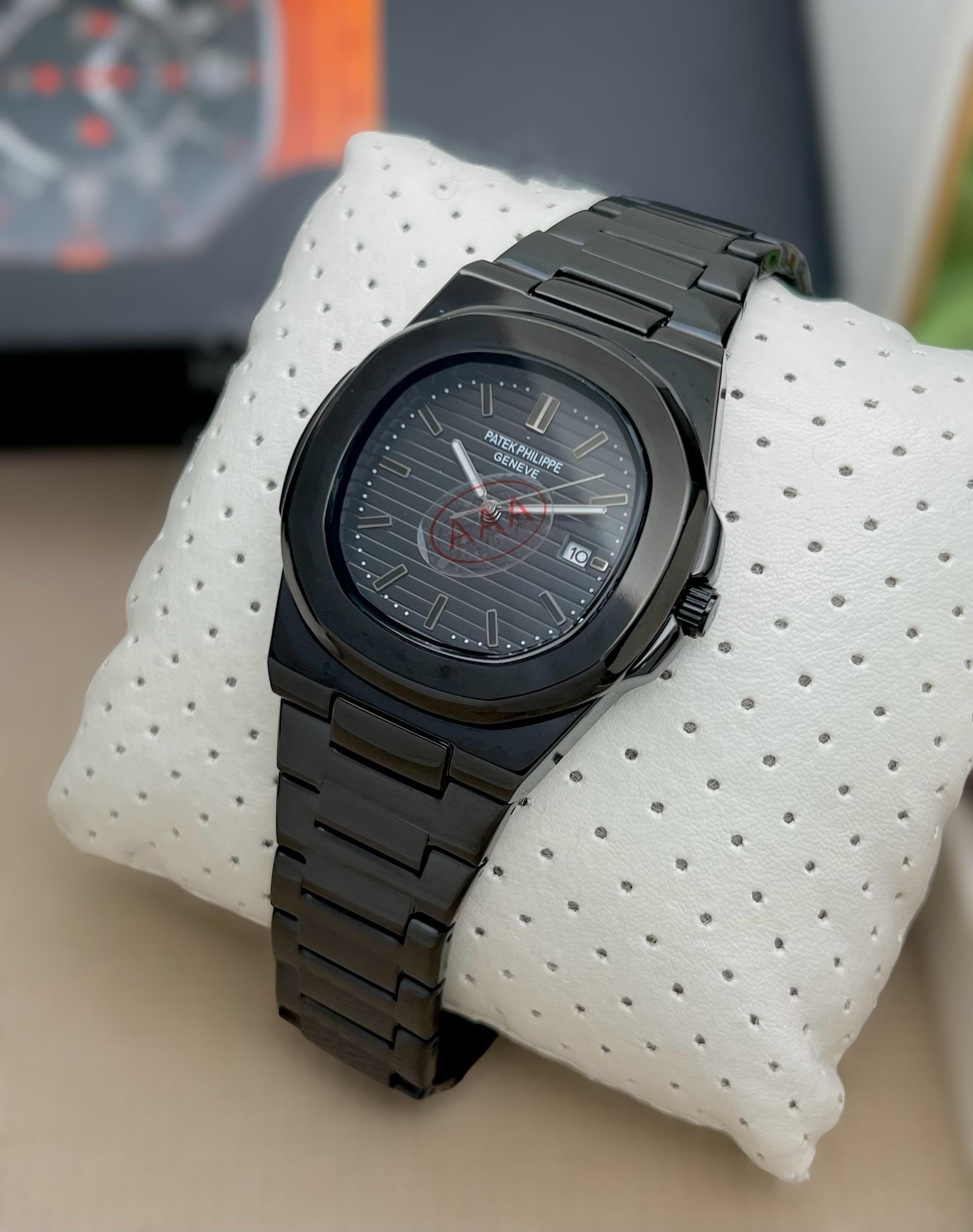 Patek Philippe silver dial luxurius men's watch maurya watch