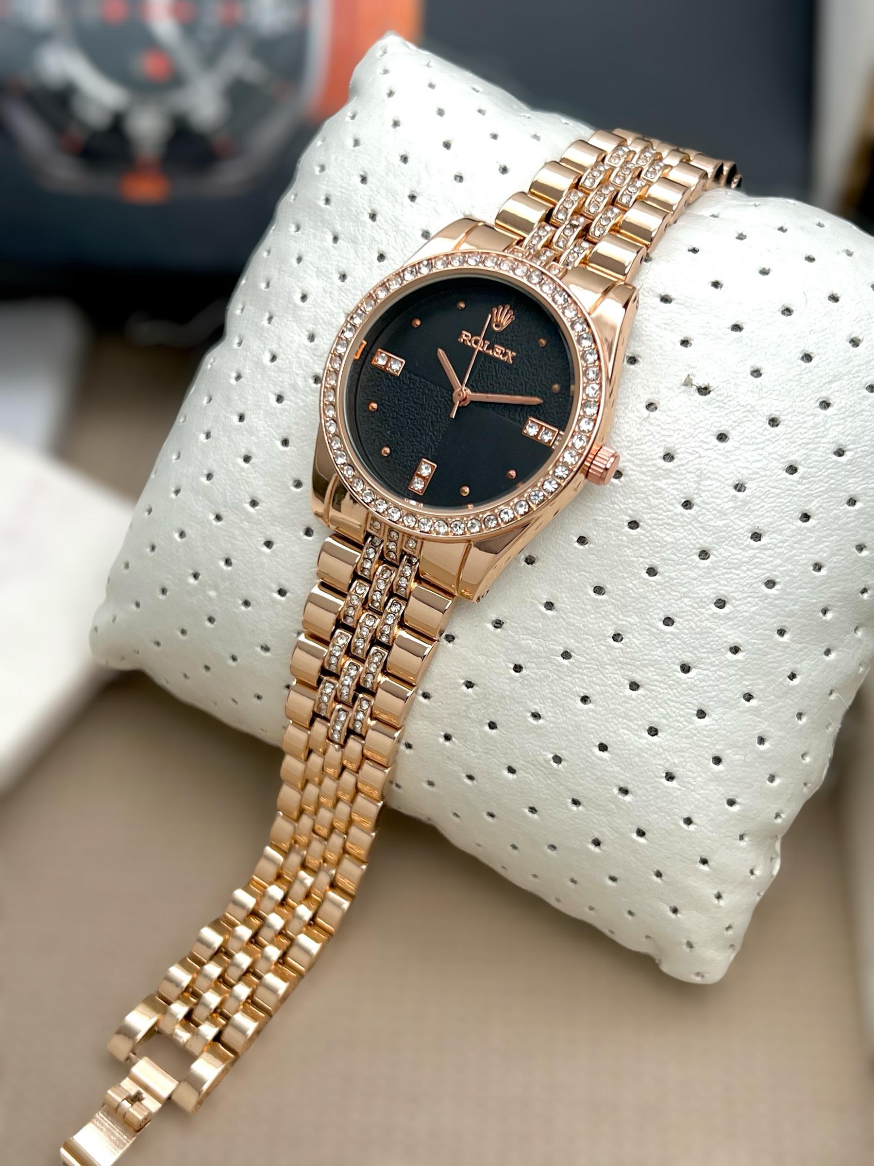 Rolex Rolex Lady-Datejust watch: 18 ct Everose gold maurya watch
