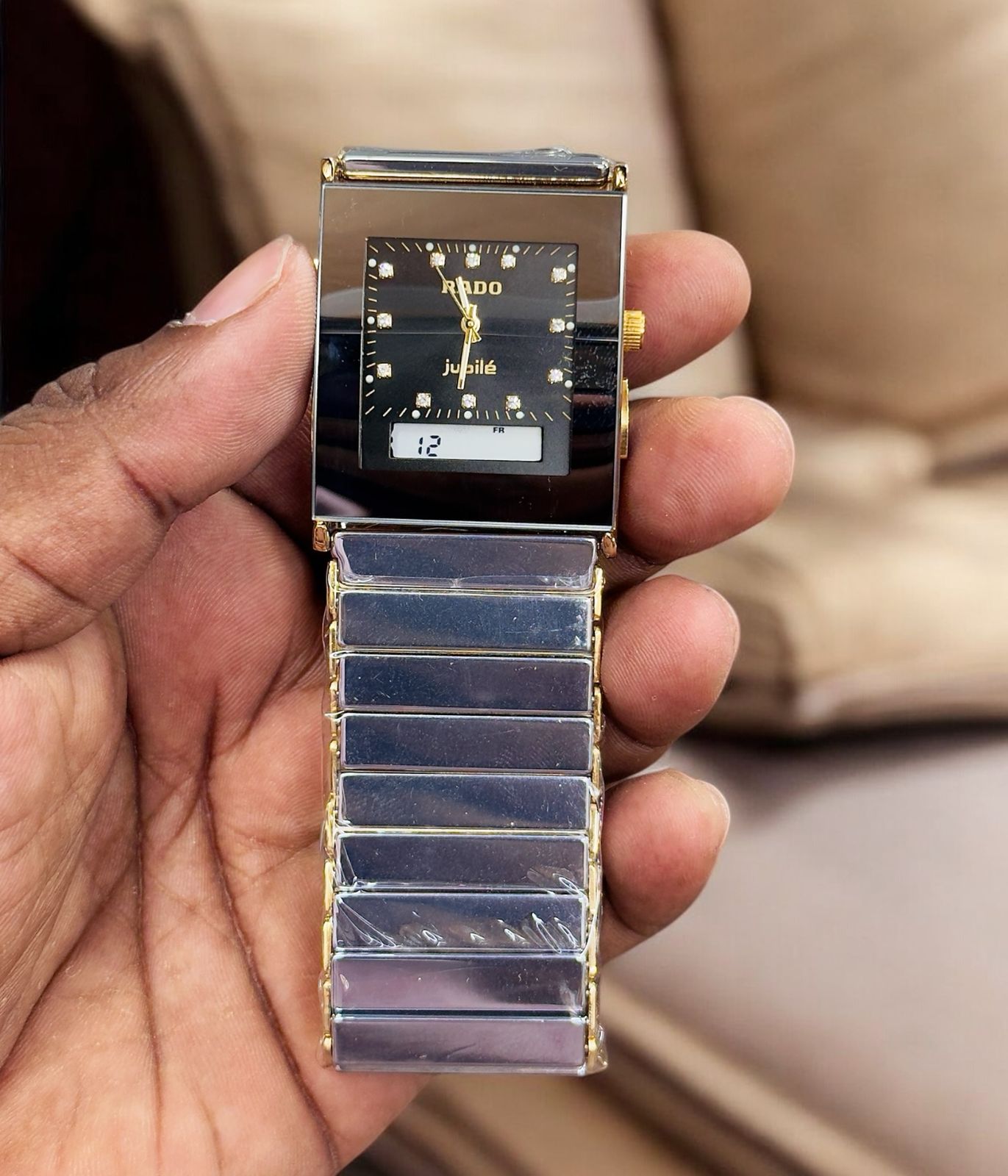 rado jubille double time watch for men maurya watch