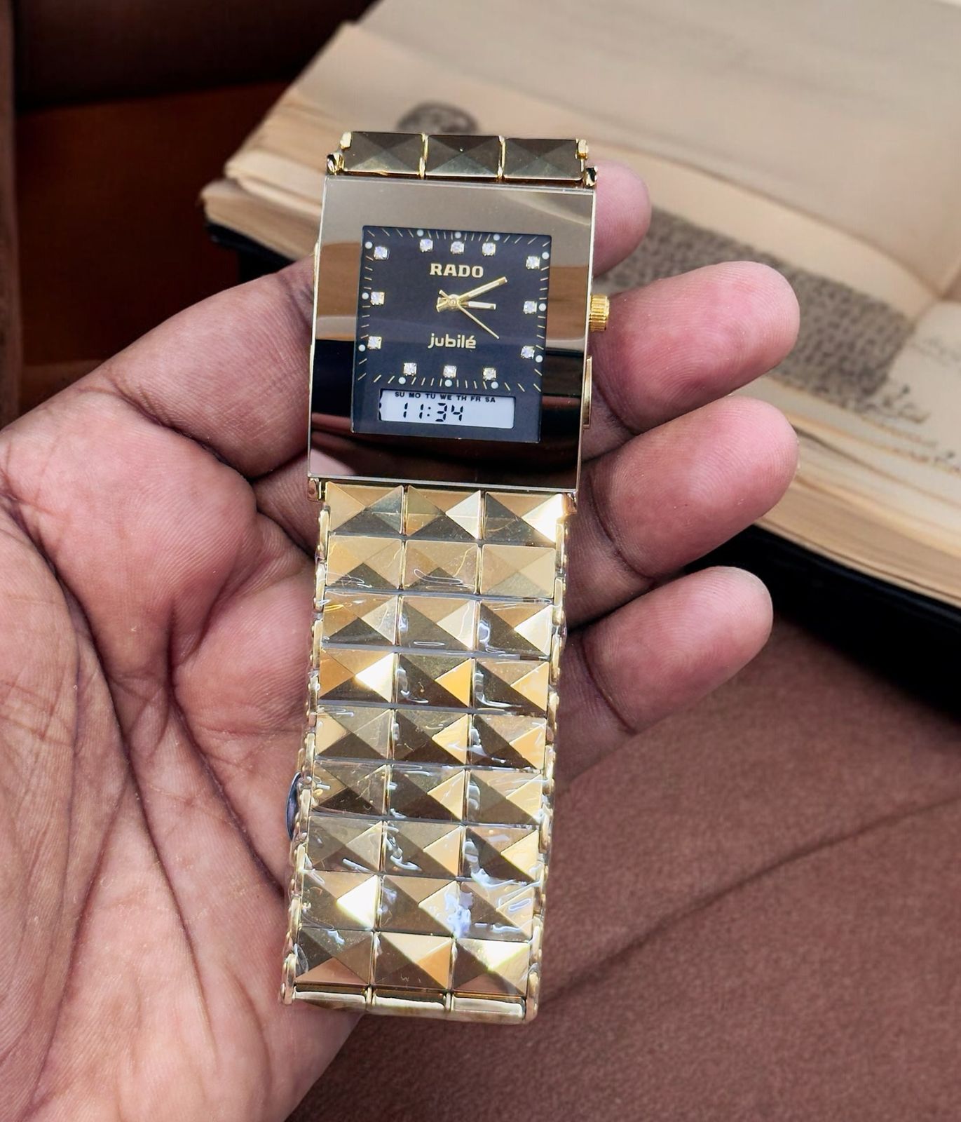 rado jubille double time watch for men maurya watch