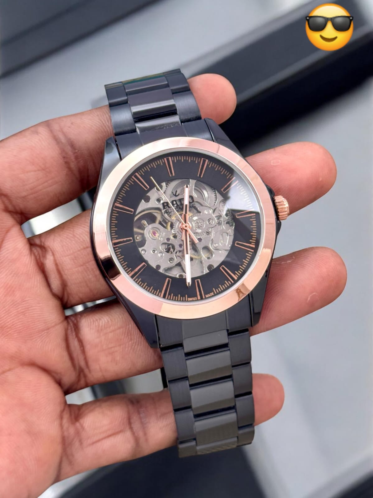 RADO men's fully Automatic winding movement maurya watch