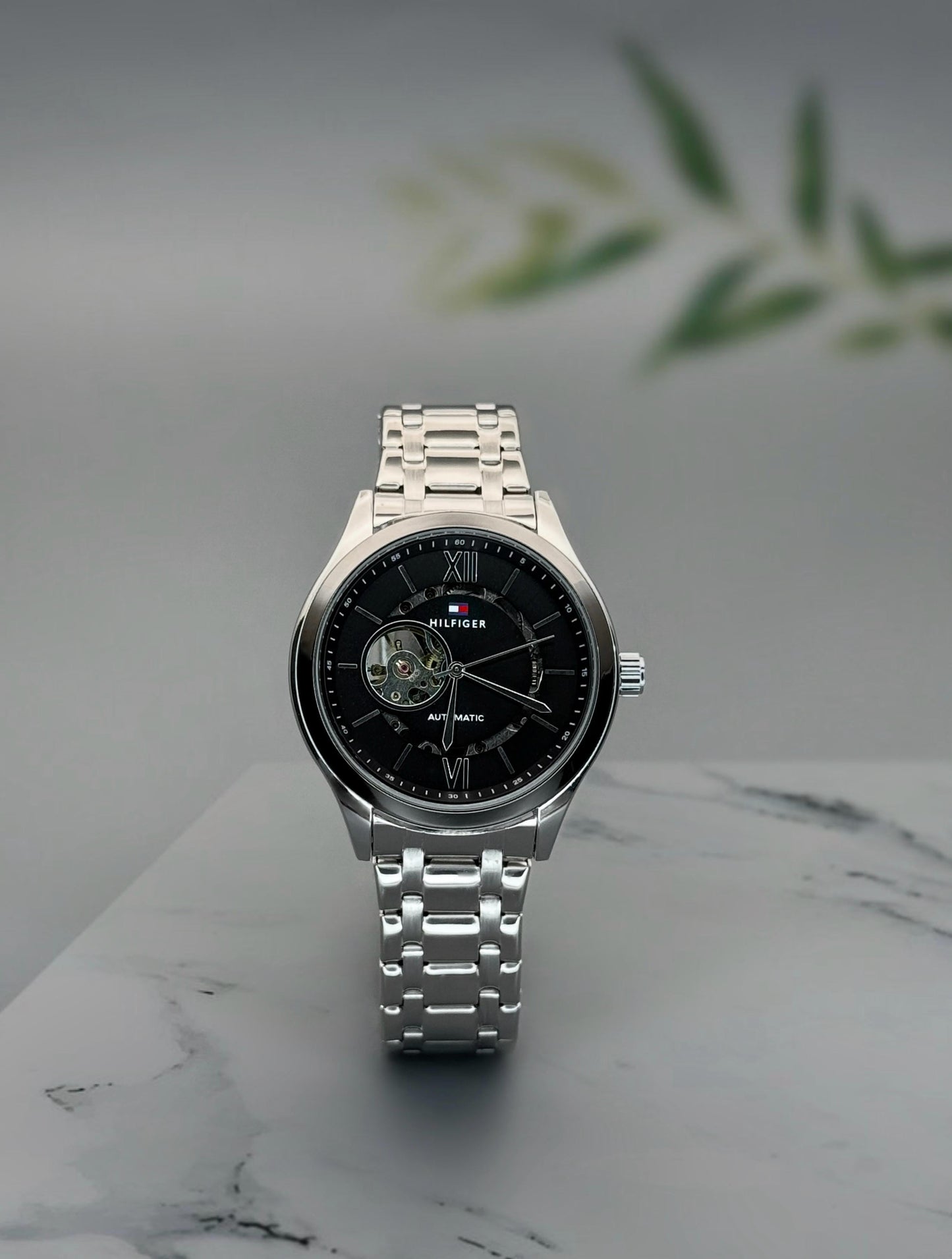 Tommy Hilfiger Automatic with open back Machine🔥 ⭐ ⭐⭐ maurya watch