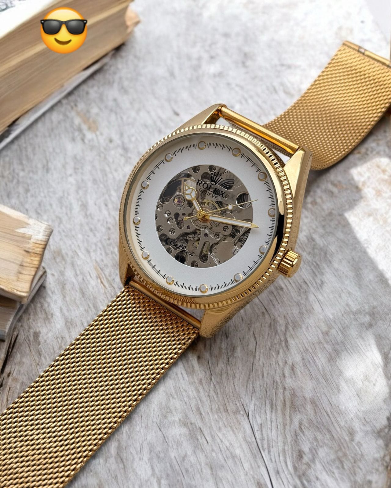 ROLEX The GOLDEN Commuter mens watch maurya watch