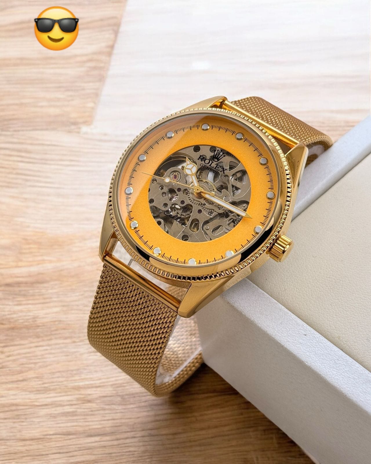 ROLEX The GOLDEN Commuter mens watch maurya watch