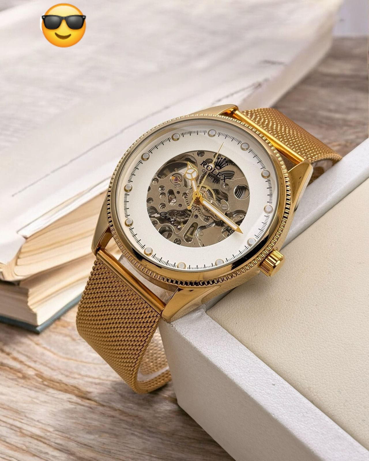 ROLEX The GOLDEN Commuter mens watch maurya watch