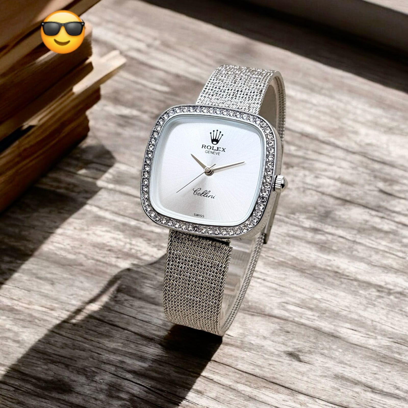 ✨ Luxury Rolex Cellini-Inspired Diamond Watch – Elegant & Timeless maurya watch