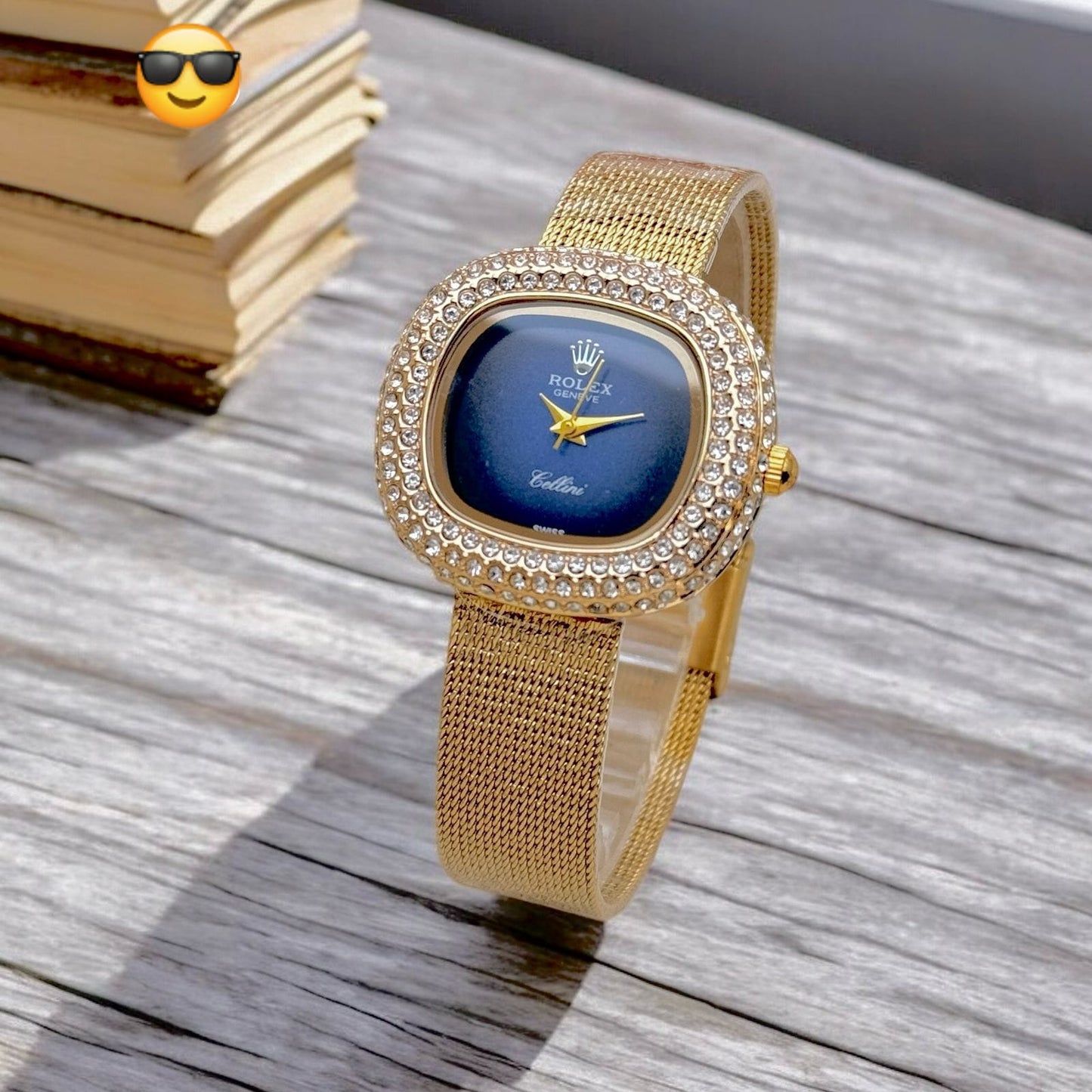 ✨ Luxury Rolex Cellini-Inspired Diamond Watch – Elegant & Timeless maurya watch